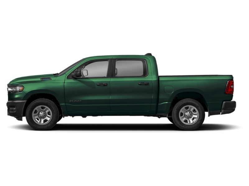 2027 RAM 1500 Express 4x4 Crew Cab 5'7" Box Serrano Green Metallic  Shot 24