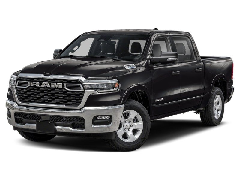 2027 RAM 1500 Big Horn 4x4 Crew Cab 5'7" Box Diamond Black Crystal Pearl  Shot 4