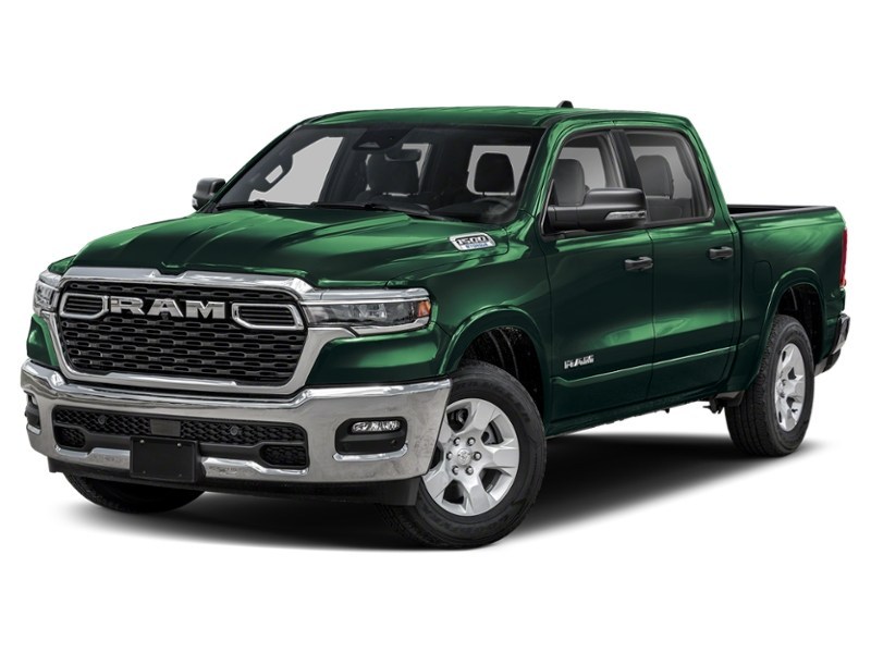 2027 RAM 1500 Big Horn 4x4 Crew Cab 5'7" Box Serrano Green Metallic  Shot 26